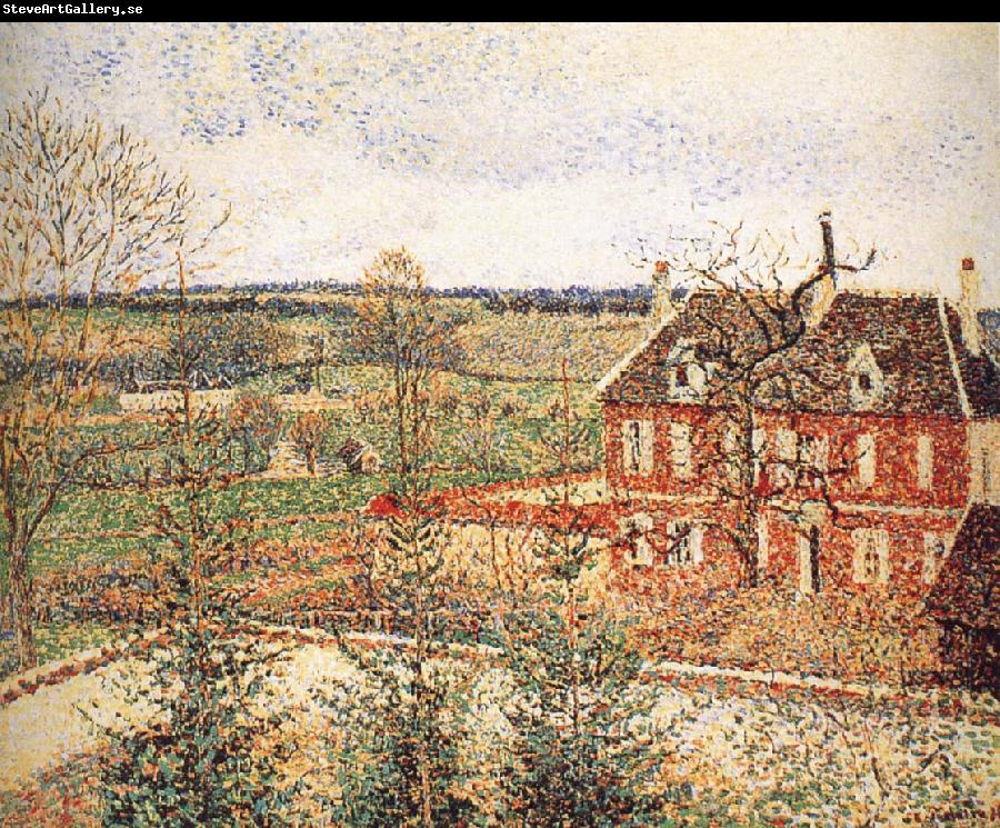 Camille Pissarro Deaf woman's home